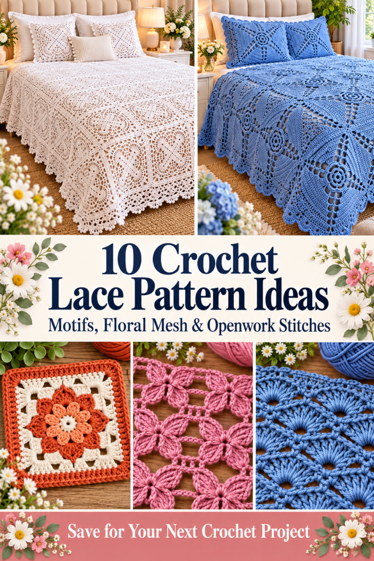 10 Crochet Lace Pattern Ideas