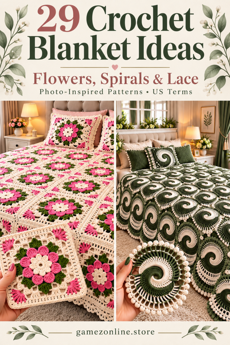 29 Crochet Blanket Idea